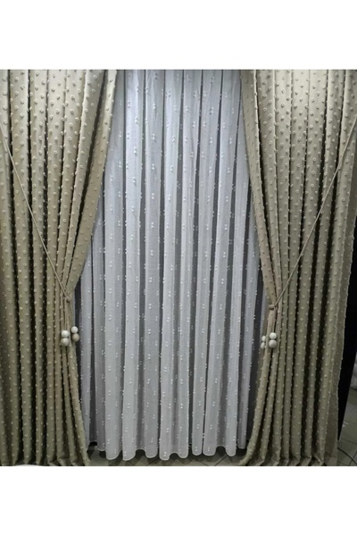 CEMRE Rüyaper Funda Pompom Linie de nurcă 1/3 Pliuri șepci (UN SOAR)