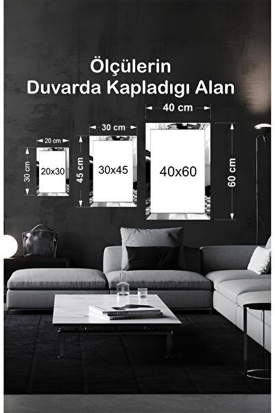 YOKTAYOK Pleksi Çerçeveli Altın Yaprak Tablo 3lü