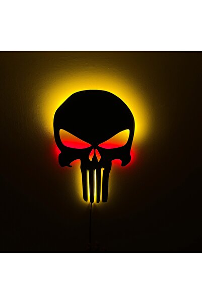 MODAT Punisher Ledli Tablo Duvar Dekorasyonu