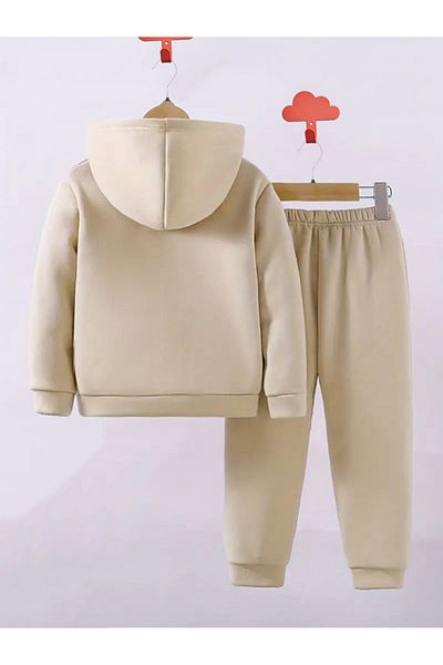 MODA Girl, Unicorn Club Patterned Tracksuit Set, Cotton, High Quality, Special and Local Production