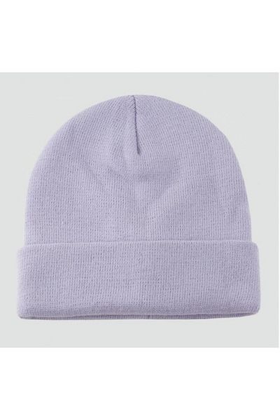 KANİNCHEN Unisex Winter Colorful Plain Beret Sports Beret