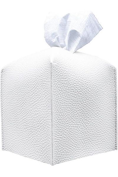 STOREMAX Spring Modern Pu Leather Napkin Box Cover, Simple Solid Color Holder Square Napkin Bell