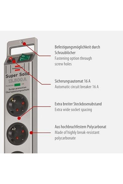 STOREMAX Modalist 5-Pack Current Shielded Socket - 13,500 Mah Super-Solid New Pattern 1037685