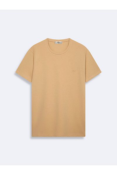 Ltb Μπλουζάκι Basic Fit Coffee Color