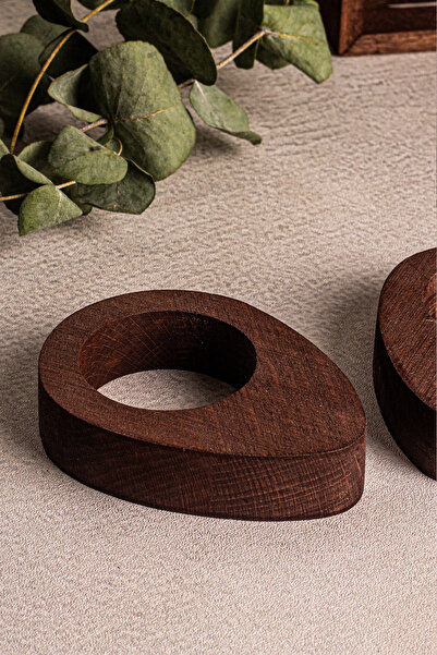 Snippy Yummy - 2 Pcs Wooden Egg Presenter Egg Holder Tableware Presentation Organizer