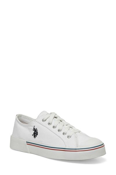 U.S. Polo Assn. Pantofort de damă PENELOPE 5FX alb