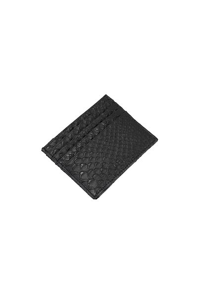 Desa Suport pentru carduri din piele pentru femei Addys Black