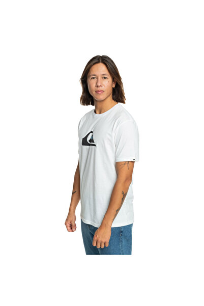 Quiksilver Comp Logo Ανδρικό Λευκό T-Shirt ΑΝΔΡΙΚΟ T-SHIRT EQYZT07658