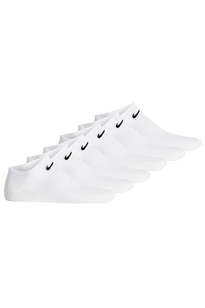 Nike Unisex Sneakersocken, 6er Pack - Lightweight - No Show Sneaker, einfarbig, Logo
