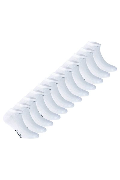 Diadora Unisex Sneaker Socken, 12er Pack - Socken, Mercerisierte Baumwolle, Logo, einfarbig