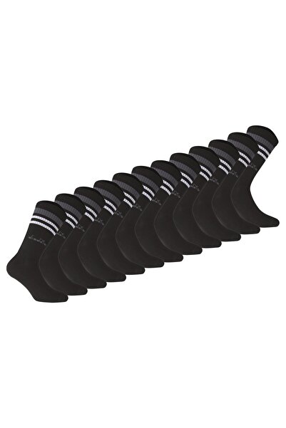 Diadora Unisex Tennissocken - 12er Pack, Logo, Streifen