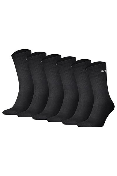 Puma Unisex Sport-Socken, 6er Pack - Sport Crew Lightweigth, Tennissocken, uni