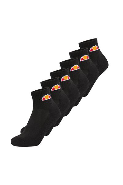 Ellesse Unisex Quarter Socken, 6 Paar - Rilla, Ankle Socks, Logo