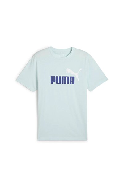 Puma Herren T-Shirt - ESS 2 Color No. 1 Logo Tee, Rundhals, Kurzarm, uni