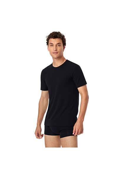 Schiesser Herren T-Shirt 4er Pack - Serie "95/5", Rundhals, S-XXL