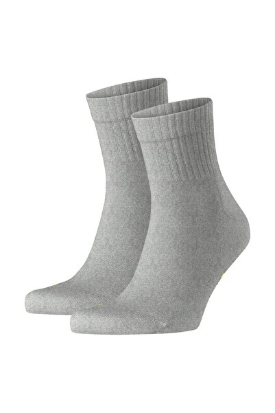 FALKE Unisex Socken 2er Pack - Kurzsocken, Baumwollmischung, Run Rib, Bündche...