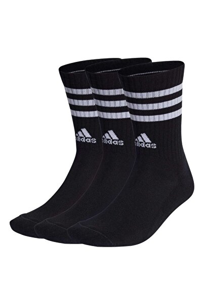 adidas Unisex Socken, 3er Pack - 3-Streifen Cushioned Crew, Logo, Streifen, g...