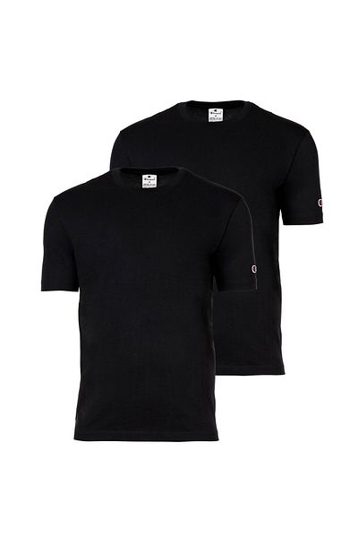 Champion Herren T-Shirt, 2er Pack - 2Pack Crew-Neck, Kurzarm, Rundhals, Baumwolle, einfarbig