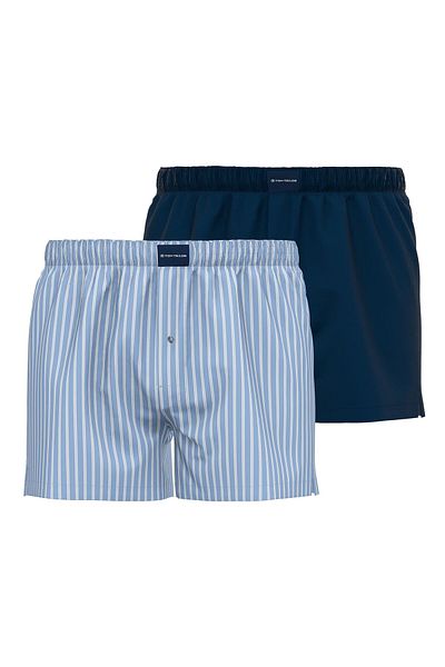 Tom Tailor Herren Web-Boxershorts, 2er Pack - Pure Cotton, Westside C, kariert