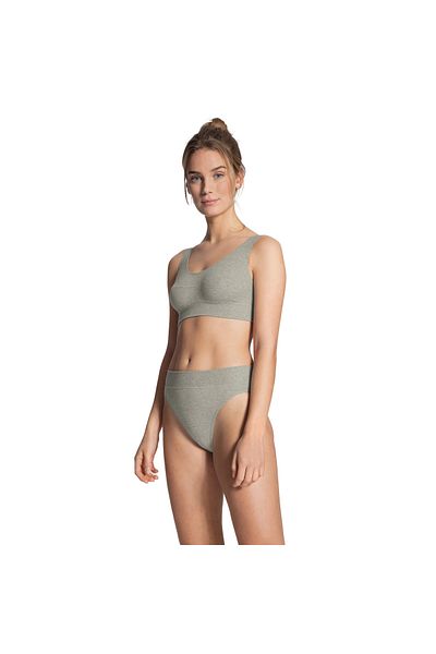 Calida Damen Slip, 2er Pack - Elastic, High Waist, Softbund, Single Jersey
