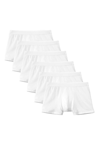 Calida Herren Boxershorts, 6er Pack - Natural Benefit, Elastikbund, Single Jersey