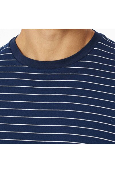 Schiesser Herren Schlafanzug, kurz - Casual Essentials, Rundhals, Baumwolle