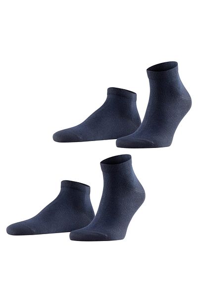 FALKE Herren Socken, 2er Pack - Happy, Sneakersocken, Baumwolle