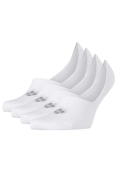 Burlington Herren Füßlinge, 4er Pack - Everyday IN, Anti-Slip Heel, einfarbig