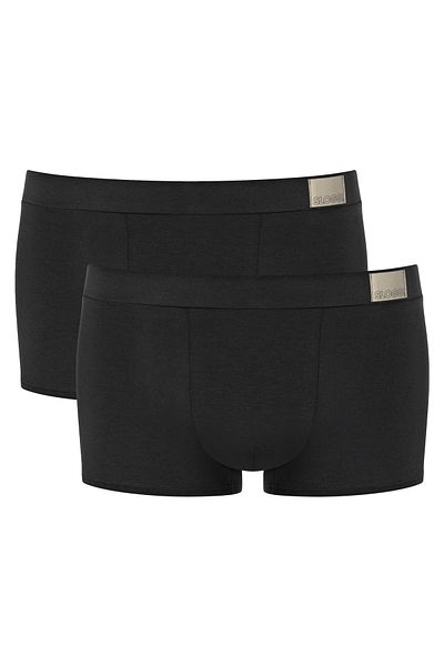 SLOGGI Herren Hipster, 2er Pack - GO Natural Hipster C2P, Boxershorts, Cotton Stretch