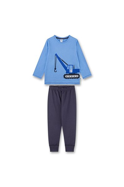 Sanetta Jungen Schlafanzug - lang, Kids, Nachtwäsche, Pyjama, Baumwolle