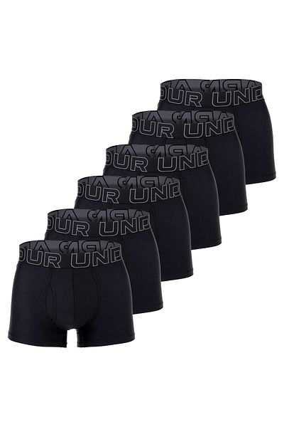 Under Armour Herren Boxershorts, 6er Pack - Performance Tech Trunks, Stretch, einfarbig
