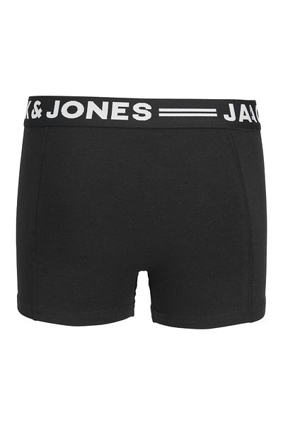 Jack & Jones JACK&JONES Jungen Boxershorts, 3er Pack - SENSE TRUNKS, Baumwoll-Stretch, Logobund
