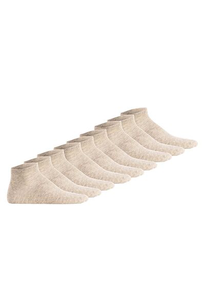 Hudson Unisex Sneakersocken, 9er Pack - Simply, kurze Socken, einfarbig