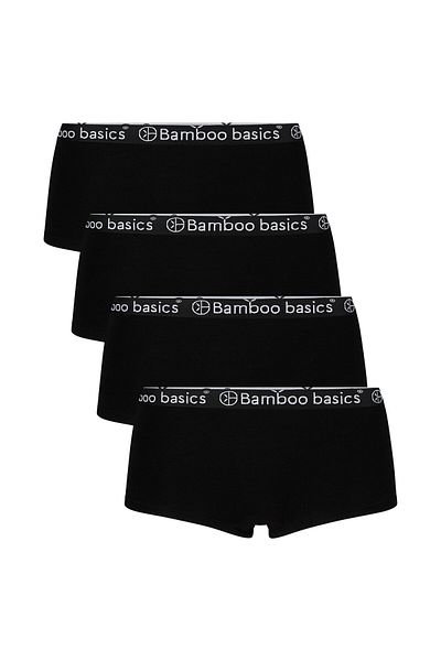 Bamboo Basics Damen Hipster IRIS, 4er Pack - Panty, atmungsaktiv, Single Jersey