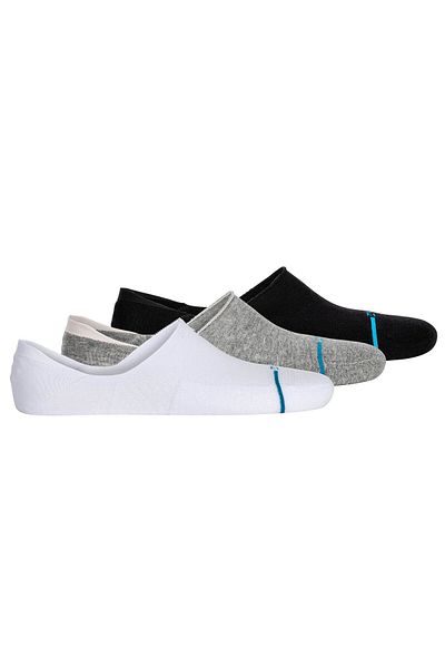 Stance Unisex Sneakersocken 3er Pack - Icon No Show, Logo, Basic