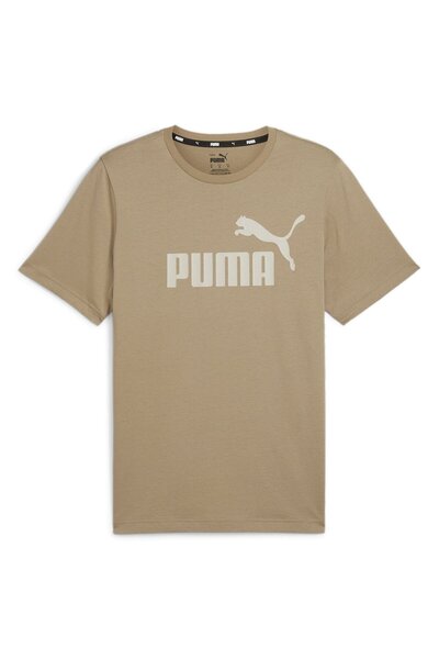 Puma Herren T-Shirt - ESS Logo Tee, Rundhals, Baumwolle, uni