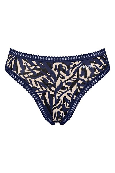 SLOGGI Damen Slips, 3er Pack - GO Crush High Leg C3P, Unterhose, Stretch-Baumwolle