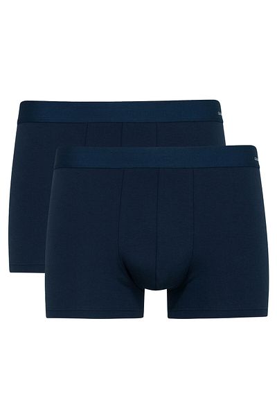 Calida Herren Boxershorts, 2er Pack - Cotton Code, Elastikbund, Activity Cotton