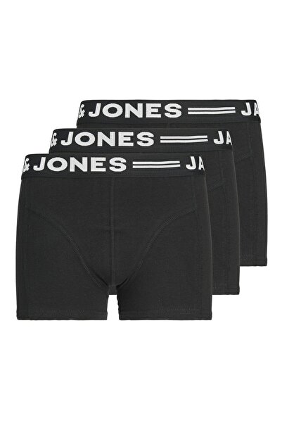 Jack & Jones JACK&JONES Jungen Boxershorts, 3er Pack - SENSE TRUNKS, Baumwoll...