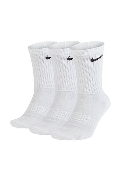 Nike Unisex 6er Pack Sportsocken - Everyday, Cotton Cushioned Crew, einfarbig