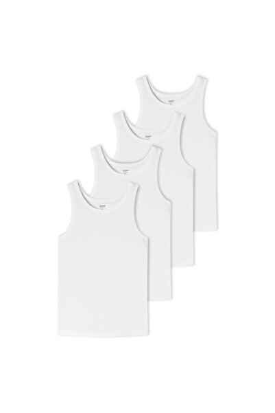 uncover by Schiesser Herren Unterhemd 4er Pack - Serie "Uncover", Rundhals