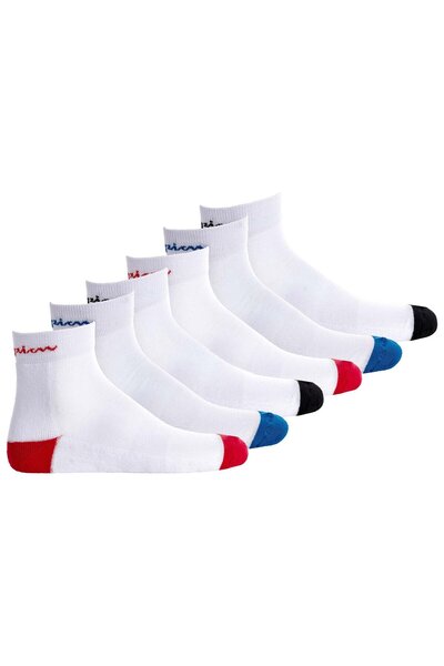Champion Unisex-Socken, 6 Paar – Crew-Socken, Logo, Streifen