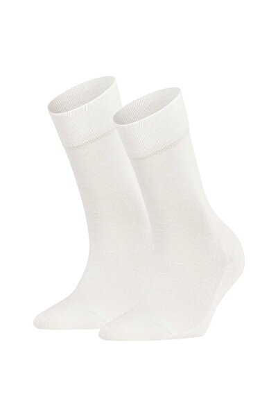 FALKE Damen Socken 2er Pack - Sensitive London, Kurzsocken, einfarbig