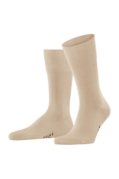 FALKE Herren Socken - Tiago, Strümpfe, Baumwolle, Logo, lang, einfarbig