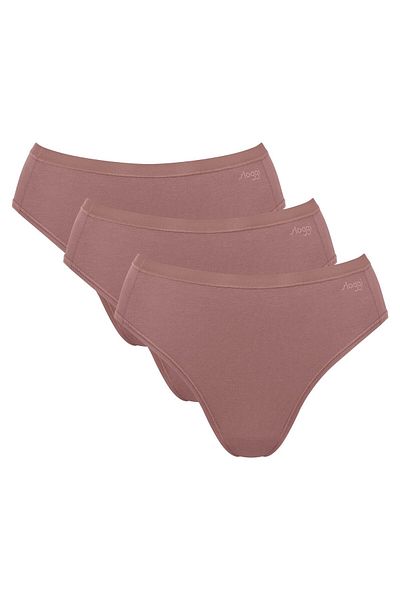 SLOGGI Damen Tai-Slips, 3er Pack - GO Daily Cotton Tai 3P, Unterhose, Stretch-Baumwolle