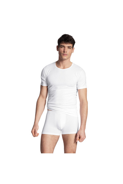 Calida Herren Boxershorts, 6er Pack - Natural Benefit, Elastikbund, Single Jersey