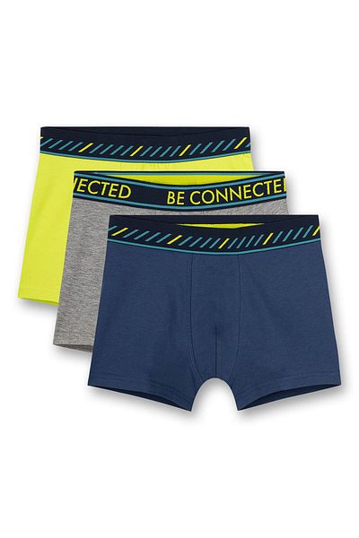 Sanetta Jungen Hipshorts - 3er Pack, Pants, Unterhose