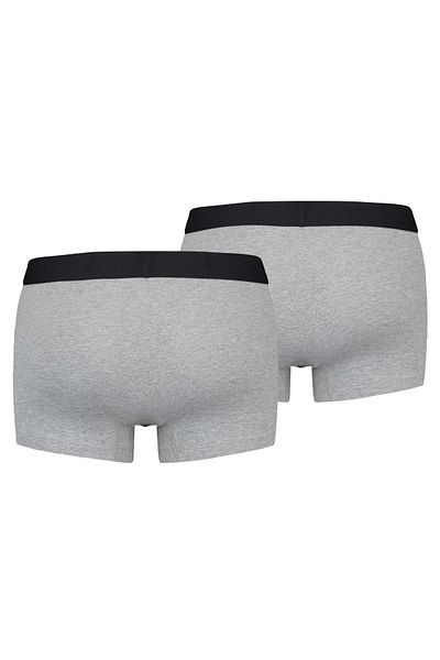 Levi's LEVI´S Herren Boxershorts, 4er Pack - Solid Basic Trunk Organic, Logobund