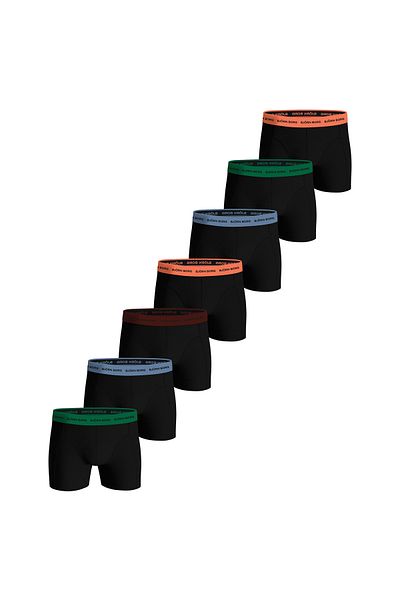 Björn Borg BJÖRN BORG Herren Boxershorts, 7er Pack - Cotton Stretch Boxer, Logo