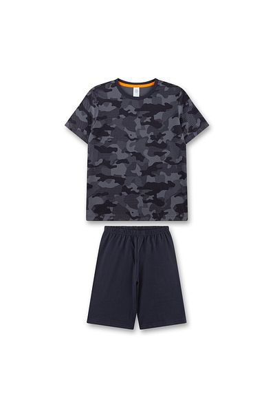 Sanetta Jungen Schlafanzug - Teens, kurz, Nachtwäsche, Pyjama,  Baumwolle